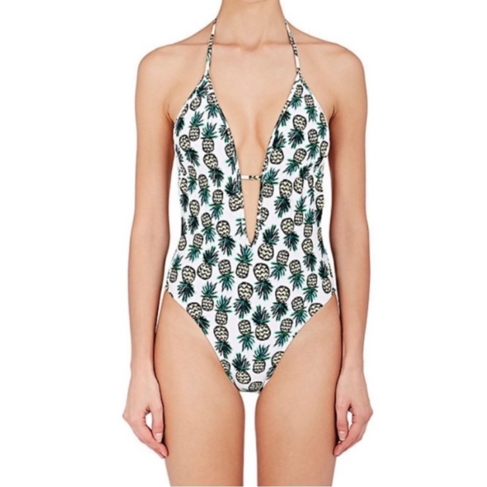 Milly One Piece Acapulco Pineapple Swimsuit.